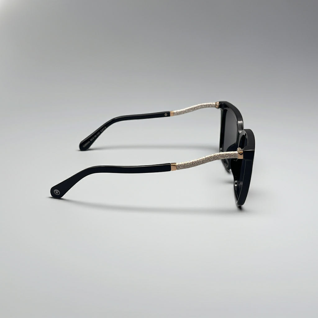 Opulence Glow – Gafas de sol con patillas brillantes unisex