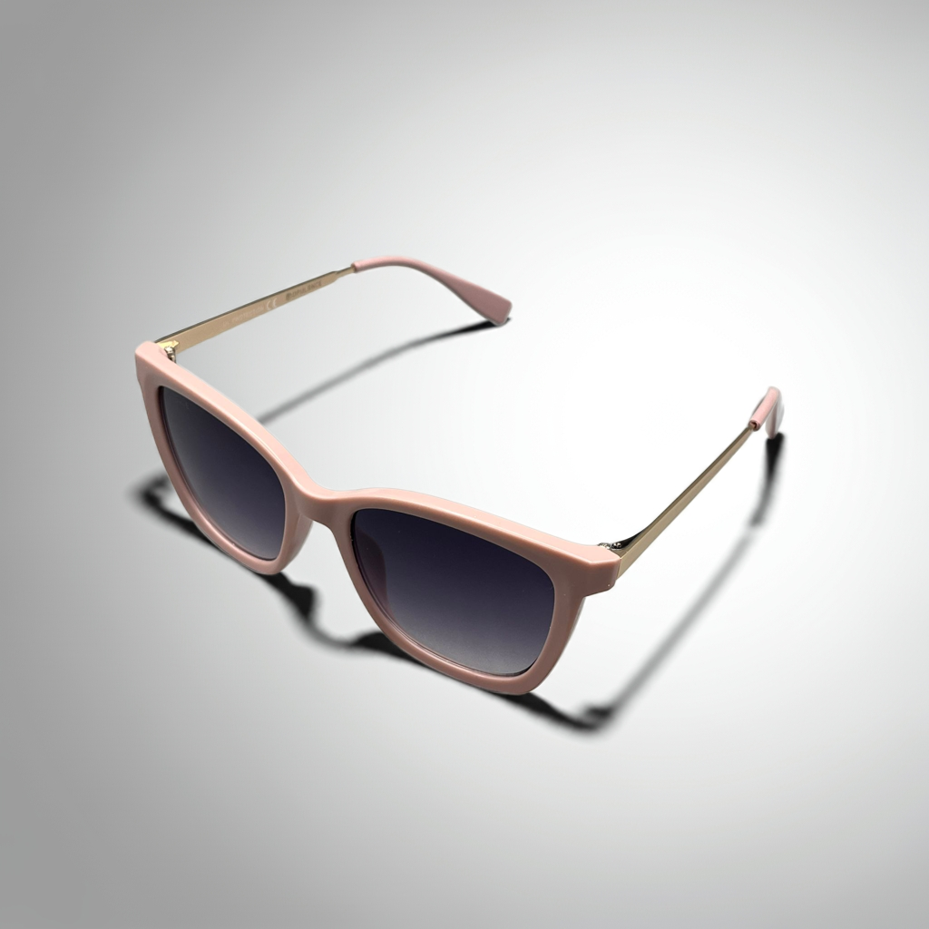 Opulence Grace – Gafas de sol unisex con patilla dorada