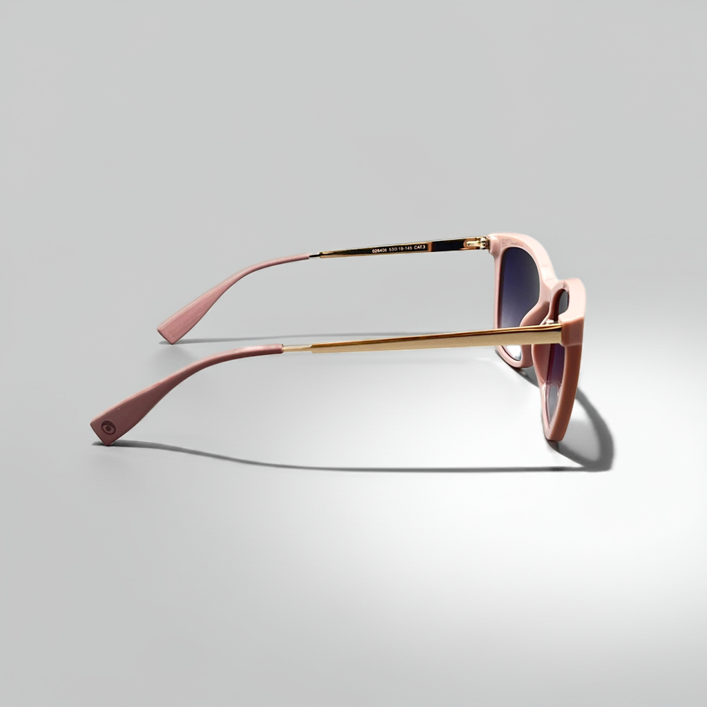 Opulence Grace – Gafas de sol unisex con patilla dorada