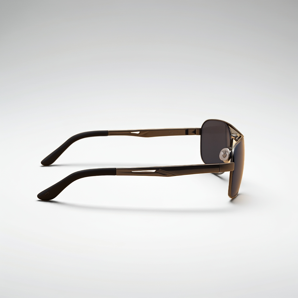 Opulence Zenith – Gafas de sol polarizadas metálicas unisex con estilo premium