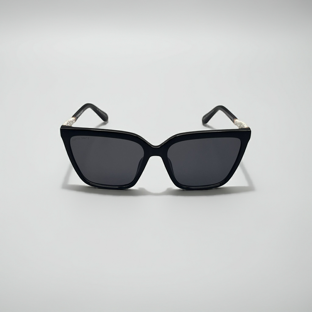 Opulence Glow – Gafas de sol con patillas brillantes unisex